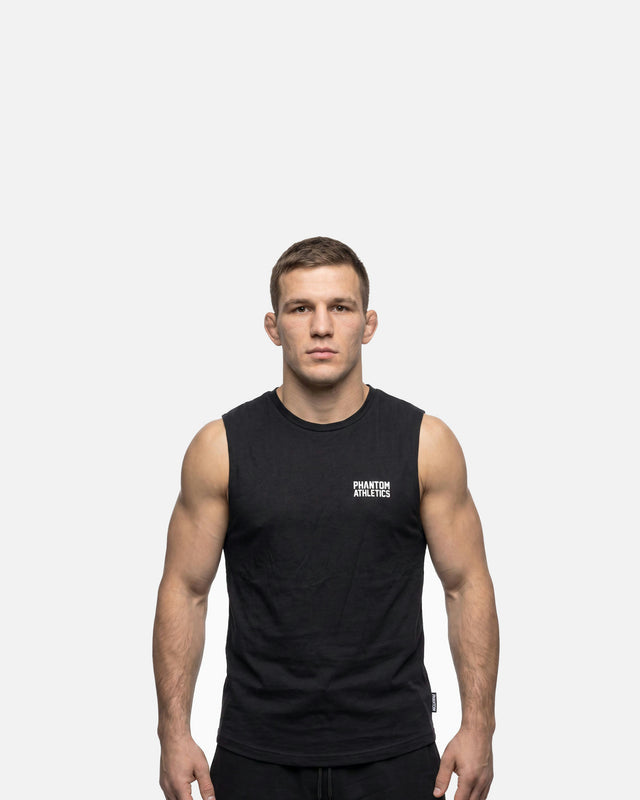 Phantom Athletics Mouwloos Shirt Serpent - Zwart
