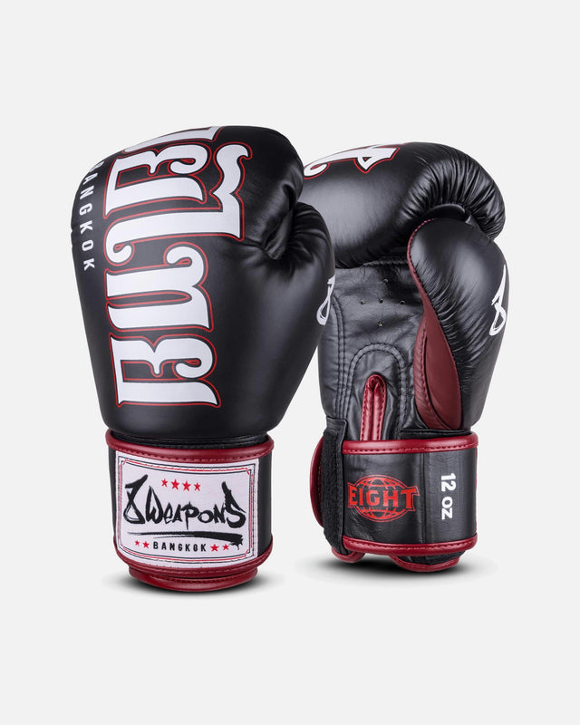 Luvas de boxe 8 WEAPONS Bangkok – Preto/Branco