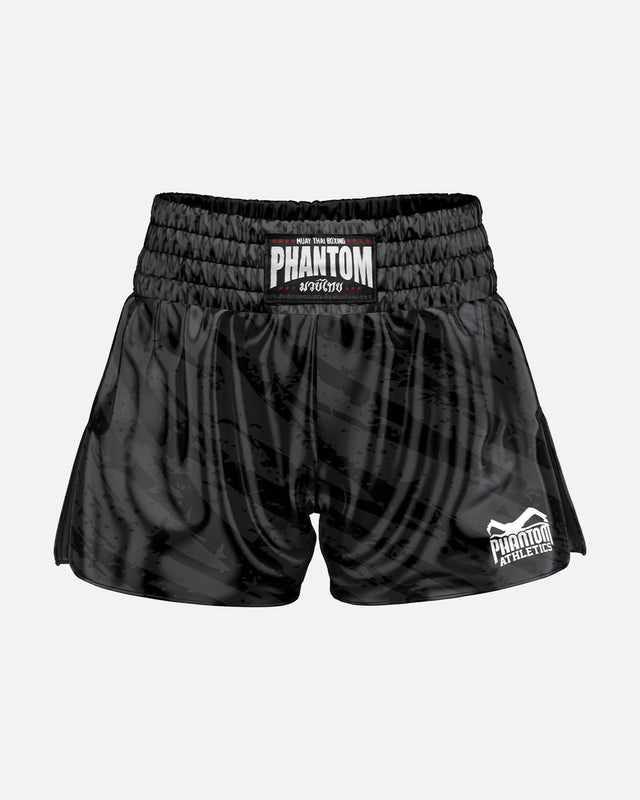 Pantaloni scurți Muay Thai Phantom Athletics Tiger Camo – Gri