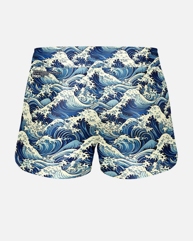 Pantaloncini MMA Phantom Athletics Fusion Tsunami – Blu
