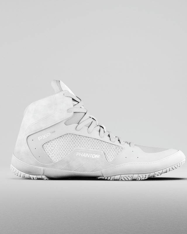 Phantom Athletics Buty zapaśnicze Tactic Dziecięce – Białe
