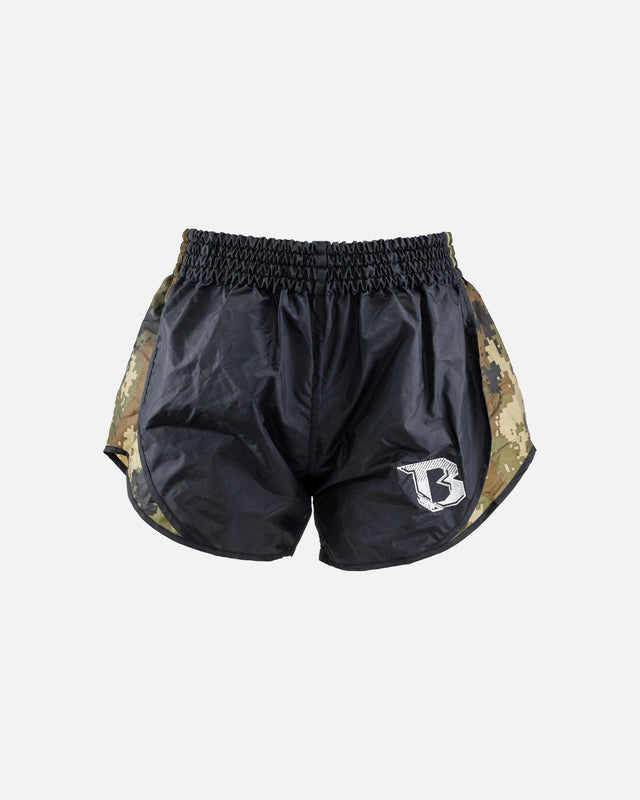 Pantaloncini Muay Thai Booster Retro Hybrid – Verde