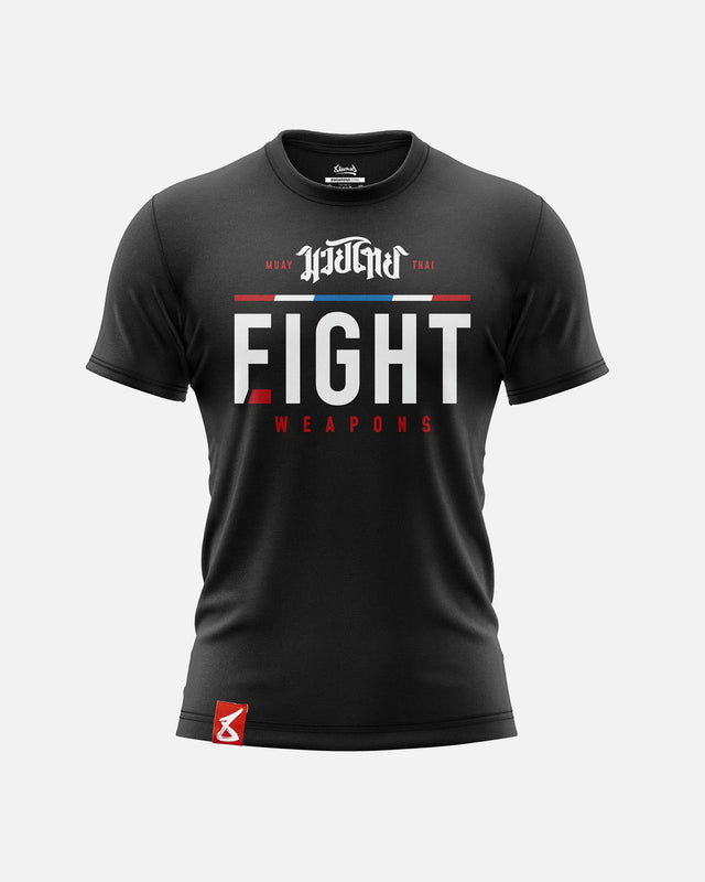 Camiseta 8 WEAPONS The Fight – Negro