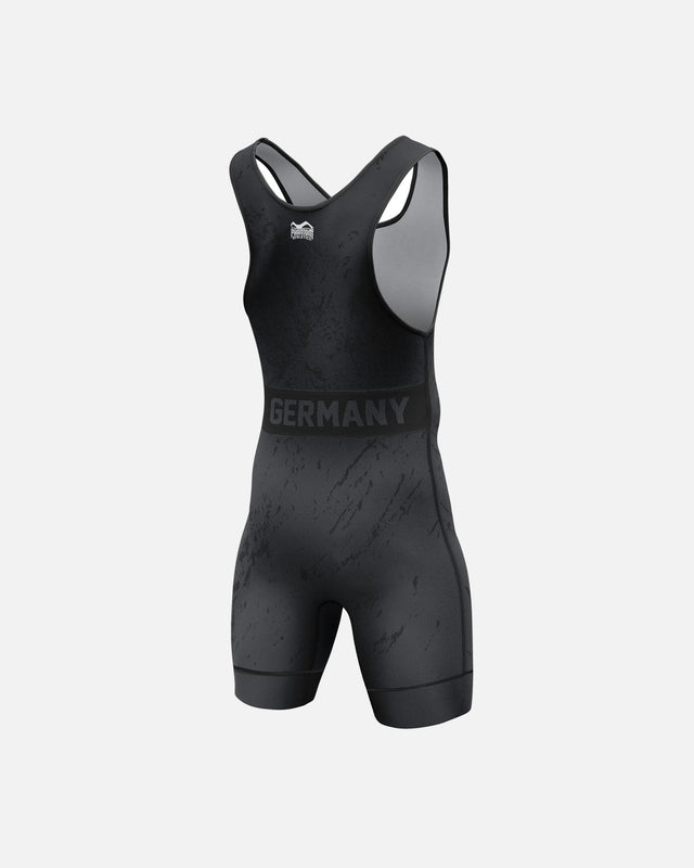 Phantom Athletics Worstelsinglet EVO Germany - Negro/Gris