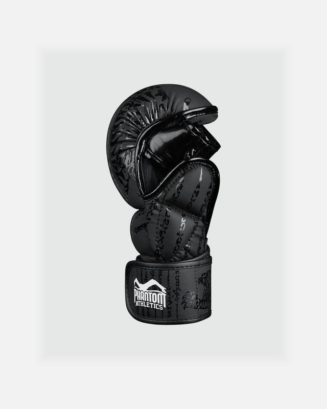 Rękawice MMA Phantom Athletics Sparingowe Muay Thai – Czarne