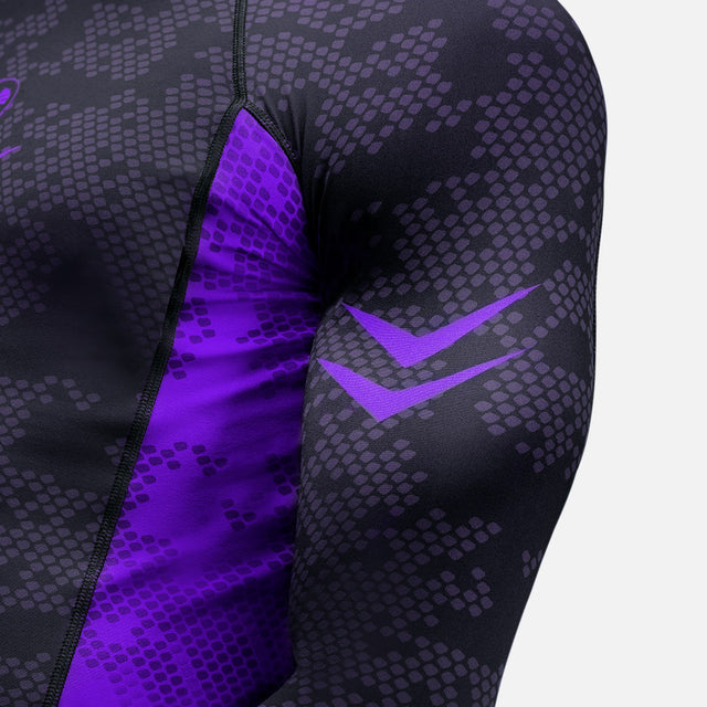 Rashguard Hayabusa Ranked Mâneci Lungi – Violet