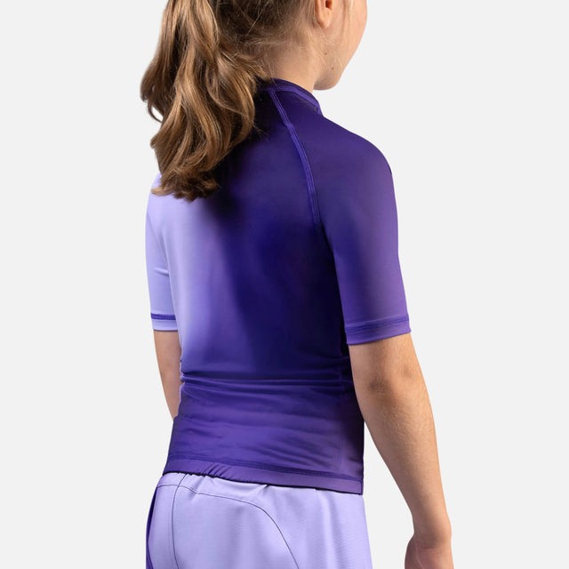 Hayabusa Rashguard Apex Nova Kurzarm Kinder – Lila
