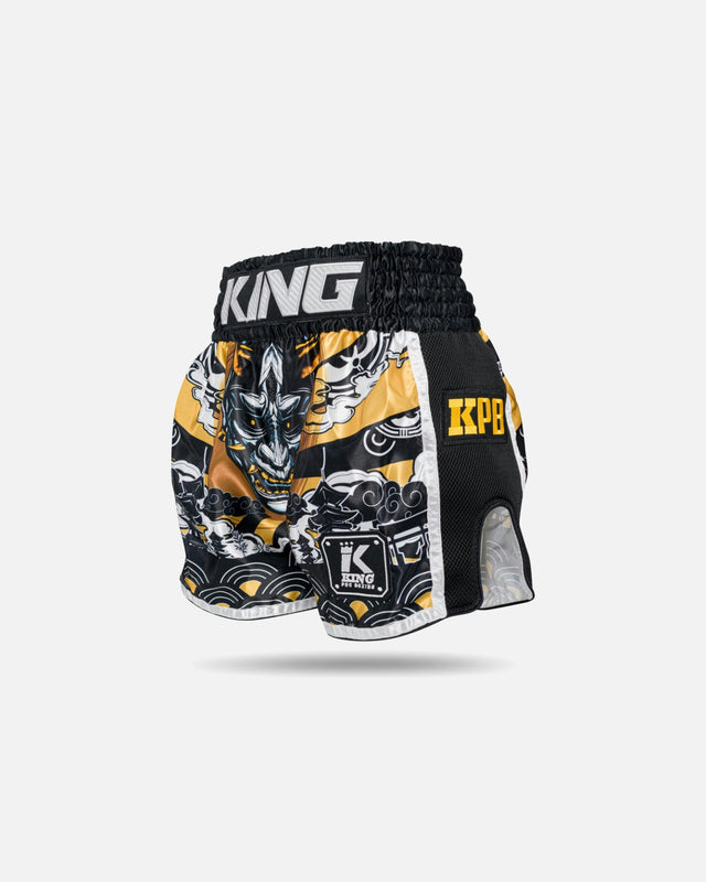 Pantaloncini Muay Thai King Pro Boxing Hanya – Nero