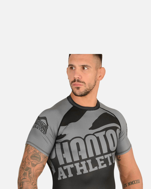 Rashguard Phantom Athletics Supporter – Nero/Grigio