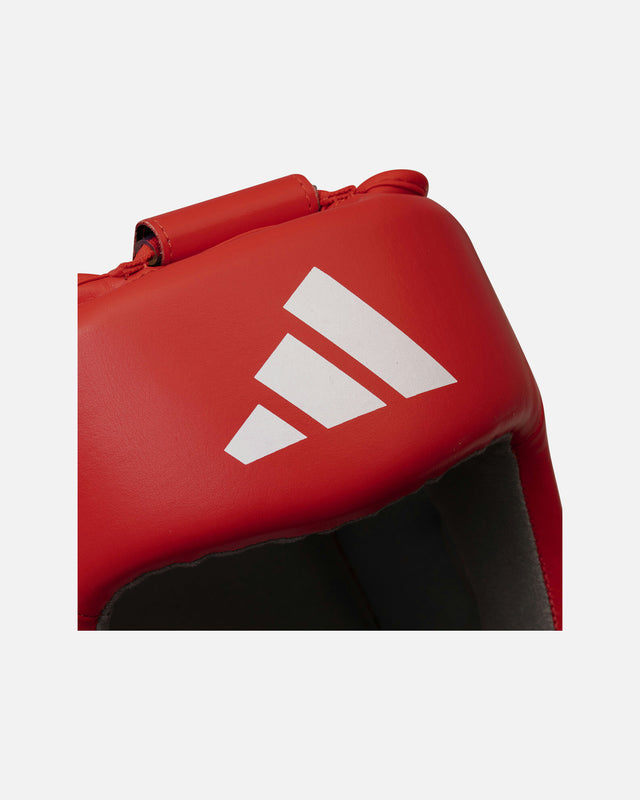 Casco de boxeo Adidas IBA – Rojo