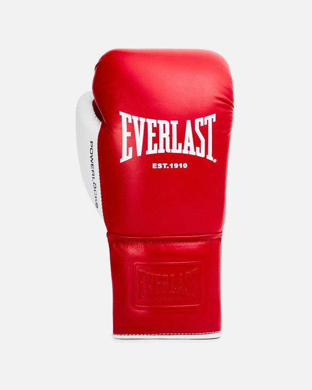 Luvas de boxe Everlast Powerlock OG Pro – Vermelho/Branco