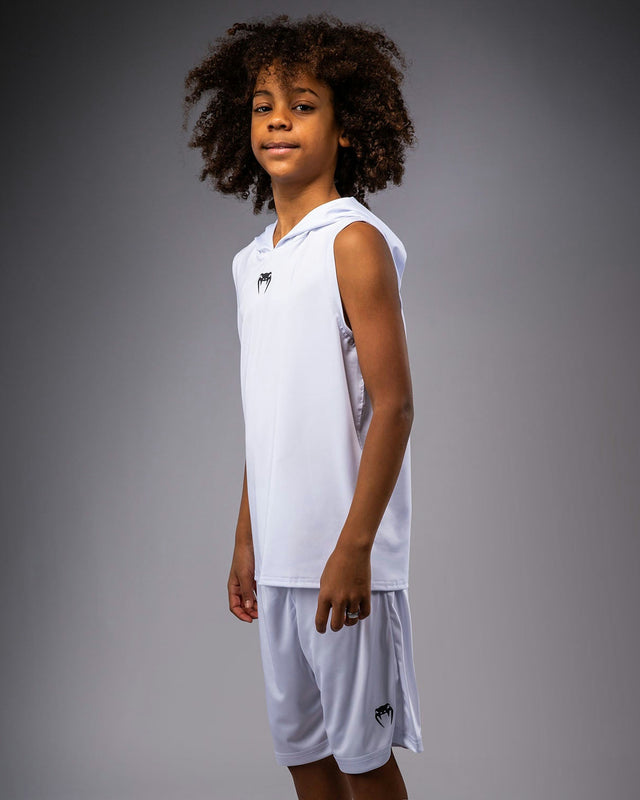 Venum Hoodie Elite Mouwloos Kinderen - Wit