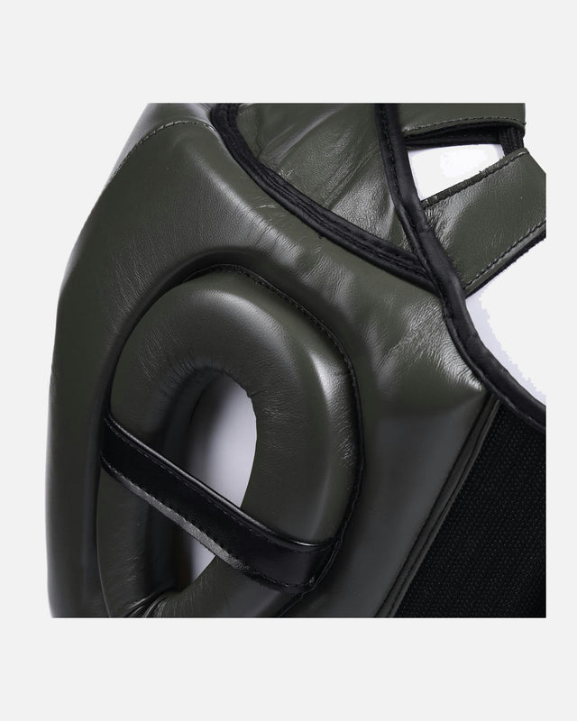 Cască de box 8 WEAPONS Unlimited – Oliv/Negru