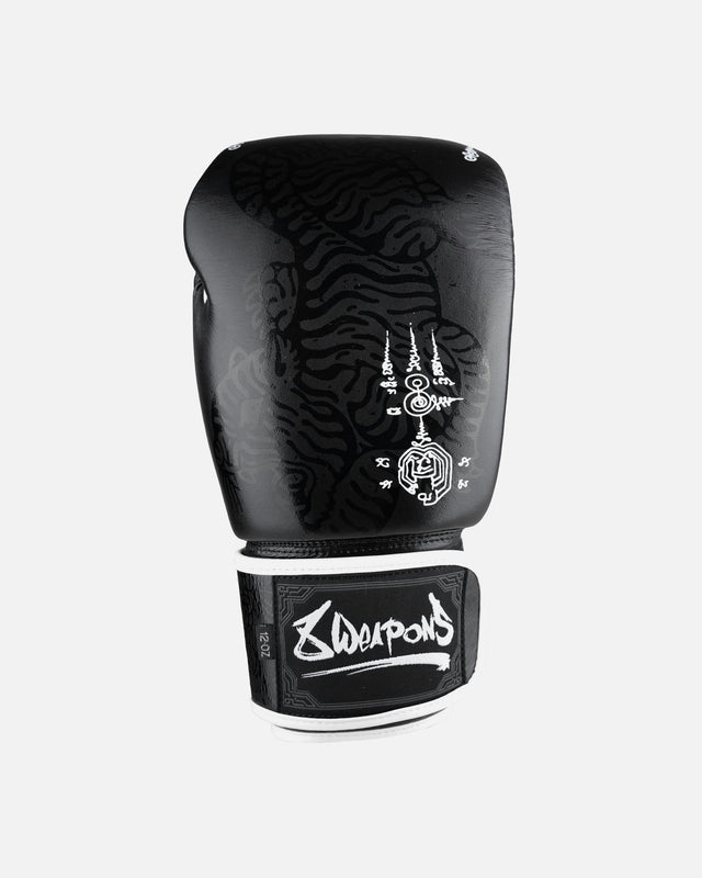 Guantoni da boxe 8 WEAPONS Sak Yant Big Tiger – Nero