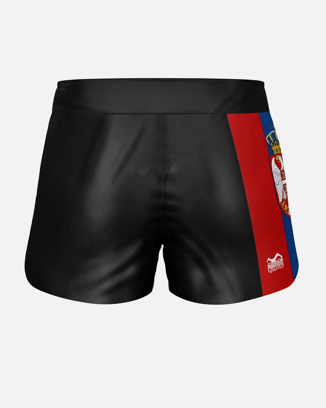 Spodenki MMA Phantom Athletics Fusion-R Team Serbia – Czarne