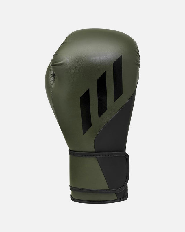 Gants de boxe Adidas Speed Tilt 200 – Vert olive/Noir