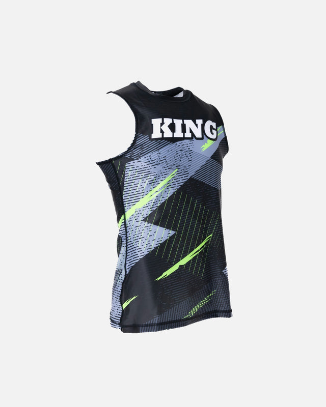 King Pro Boxing Rashguard Shadow 2 til kvinder - Sort