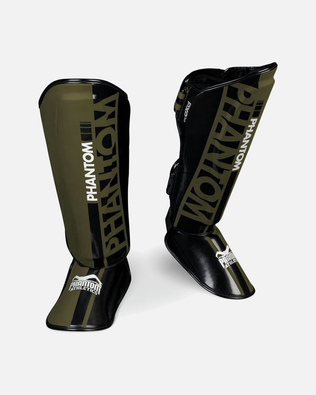 Espinilleras Phantom Athletics APEX Striking – Gris