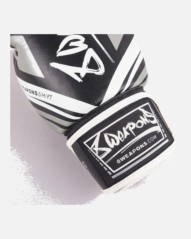 Gants de boxe 8 WEAPONS Shift – Noir/Blanc