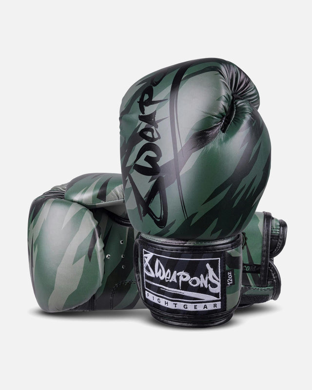 Luvas de boxe 8 WEAPONS Unlimited 2.0 – Woodland Camo