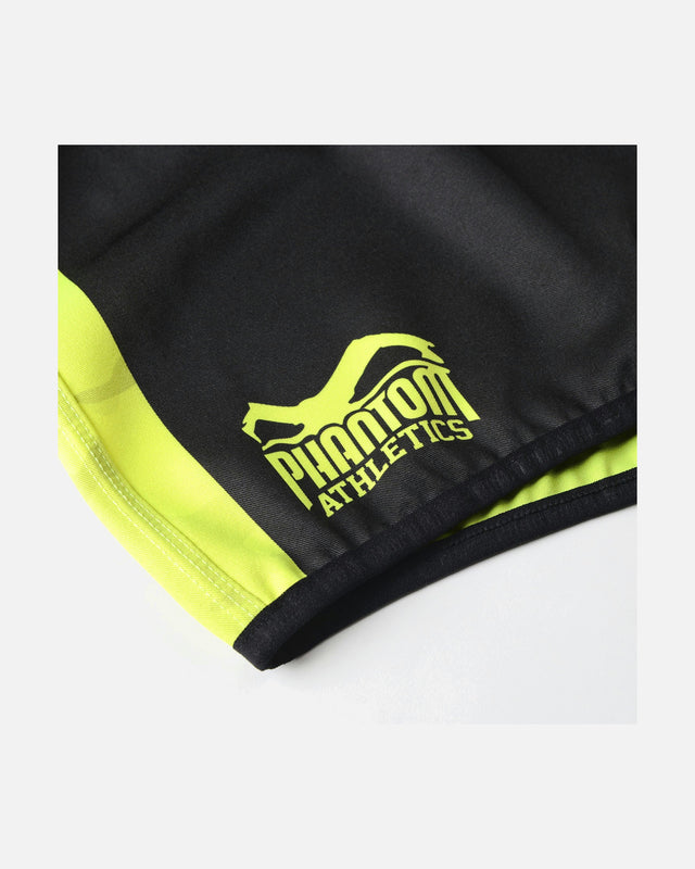Spodenki Muay Thai Phantom Athletics Revolution – Czarne/Neon