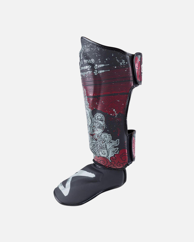 Paratibie 8 WEAPONS Hanuman Yant – Nero/Rosso