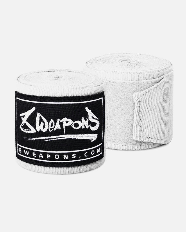 Bandaje de box 8 WEAPONS – Alb
