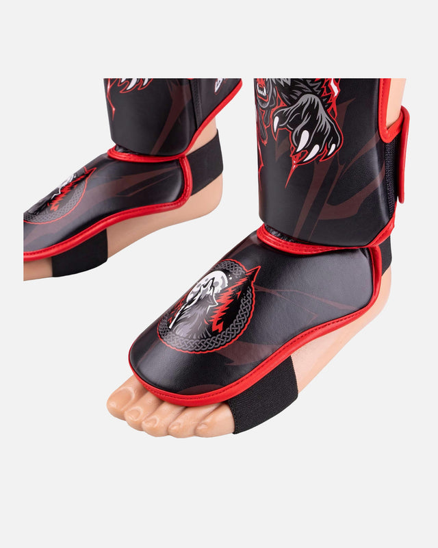 Paratibie 8 WEAPONS Beastial Wolf – Nero/Rosso