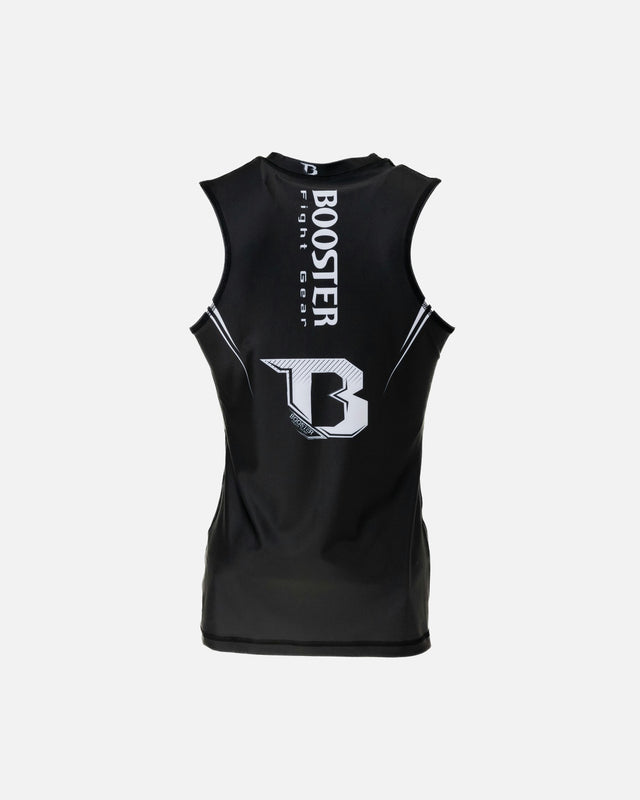 Booster Rashguard Challenge V2 Ärmellos Damen – Schwarz
