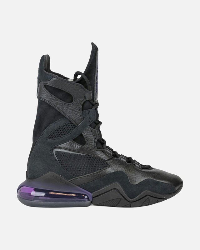 Botas de boxeo Nike Air Max Box – Negro/Púrpura