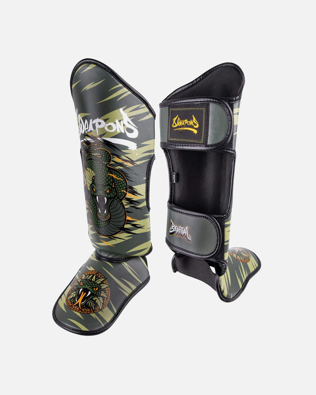 Espinilleras 8 WEAPONS Beastial Viper – Caqui