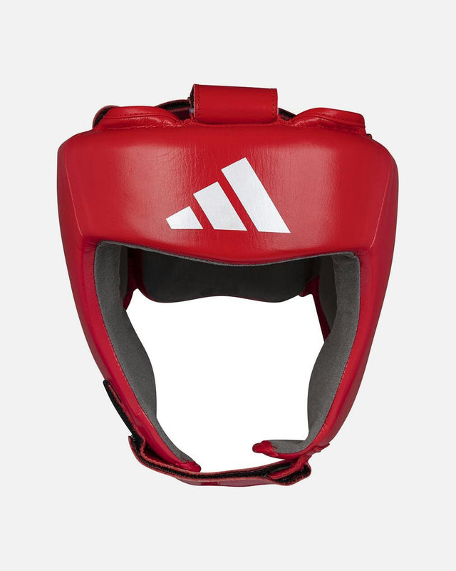 Casco de boxeo Adidas World Boxing – Rojo