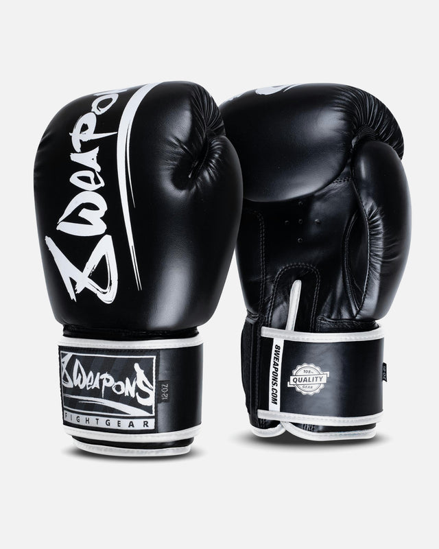 Gants de boxe 8 WEAPONS Unlimited 2.0 – Noir/Blanc
