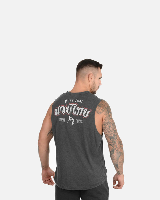 Phantom Athletics Tank Top Muay Thai – Sort