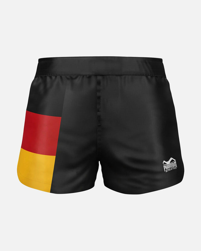 MMA trenky Phantom Athletics FUSION-R Germany – Černé/Červené/Zlaté