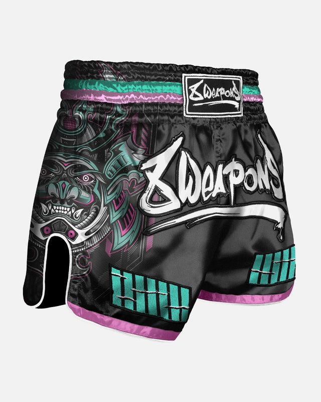 Pantaloncini Muay Thai 8 WEAPONS Samurai 2.0 – Cyber