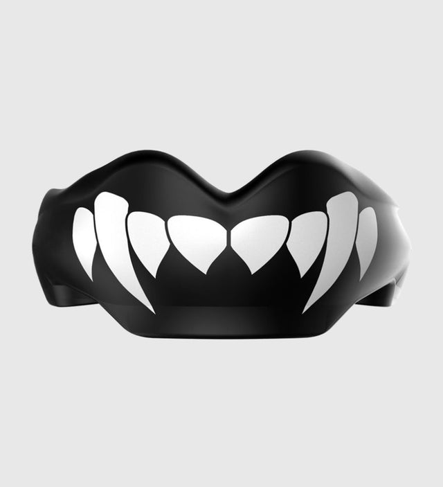 Paradenti Safejawz per apparecchio Dracula – Nero/Bianco