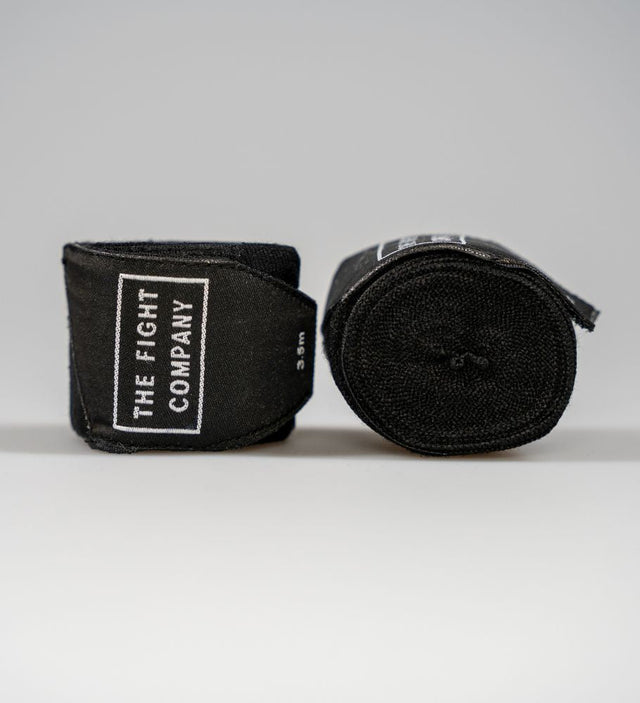 TFC Boxerské bandáže - Elite - Černé / 250 cm - Boxerské bandáže