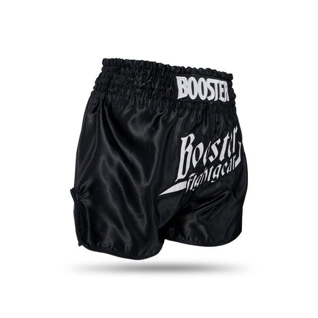 Booster Kickboxing shorts Thunder – Sort/Hvid