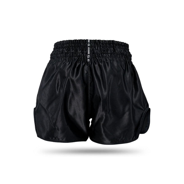 Booster Kickboxing shorts Thunder – Sort/Hvid