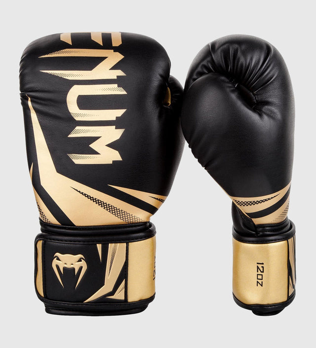 Boxerské rukavice Venum Challenger 3.0 – Černé/Zlaté