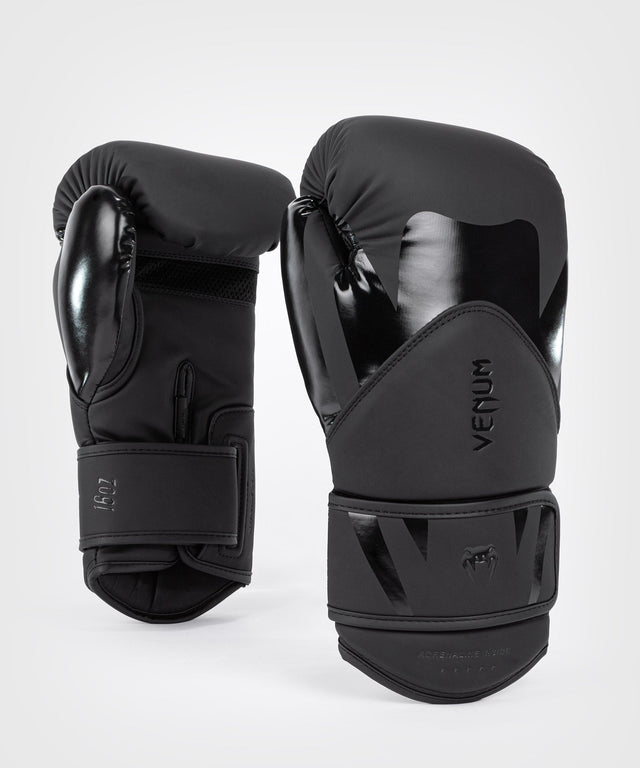 Gants de boxe Venum Challenger 4.0 – Noir/Noir