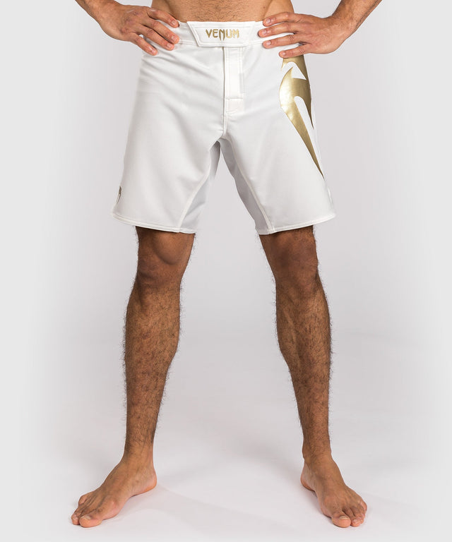 Venum MMA Shorts Light 5.0 – Weiß/Gold – Shorts