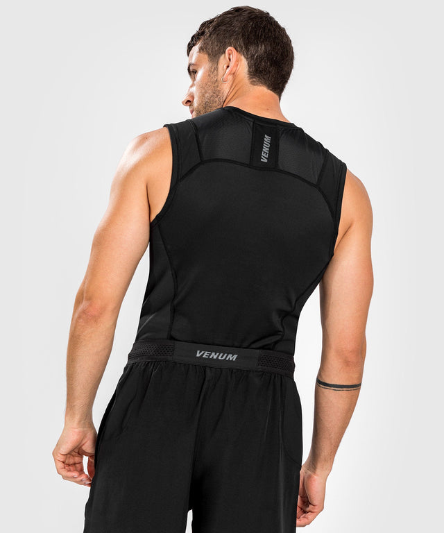Venum Rashguard G-Fit Air Sleeveless - Sort/Sort - T-shirt