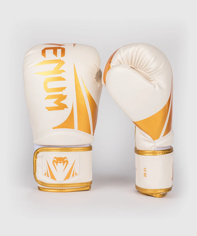 Guantoni da boxe Venum Challenger 2.5 – Bianco/Oro