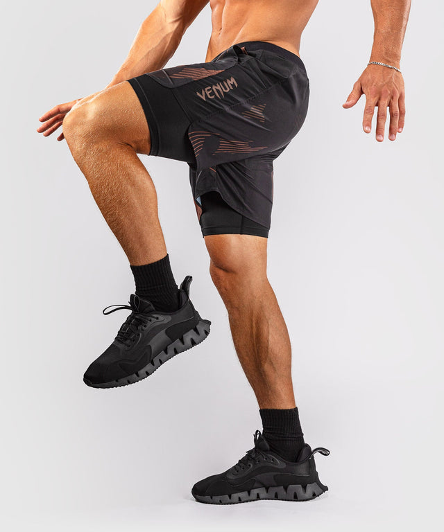 Venum MMA-shorts No-Gi 6.0 – Sort/Brun