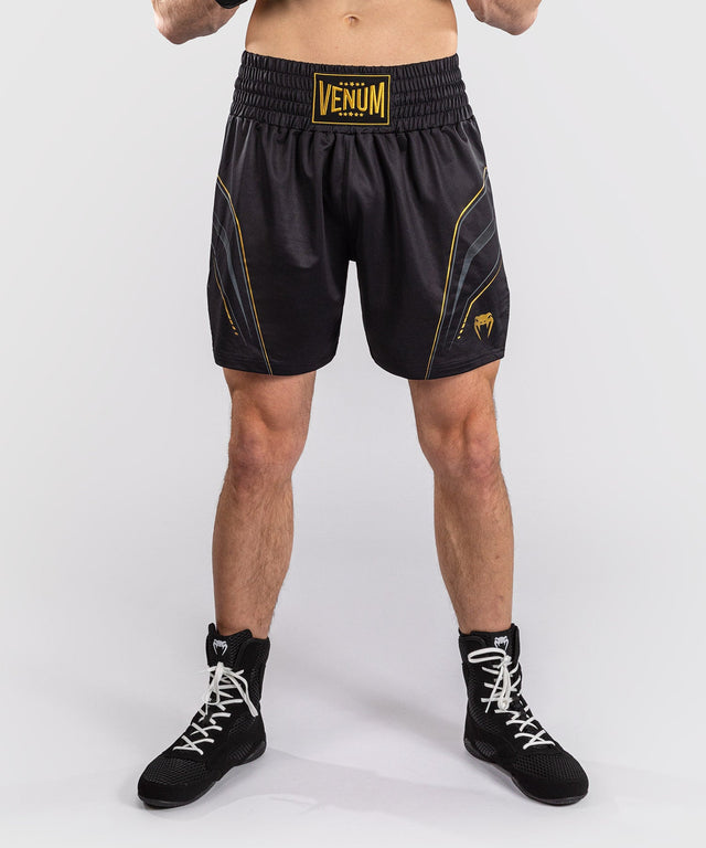 Shorts de boxe Venum Streamline – Noir/Or