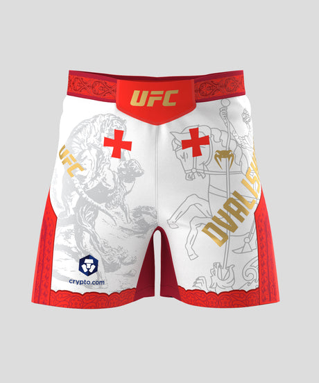 Venum UFC MMA-Shorts Unrivaled Merab Dvalishvili – Weiß/Rot