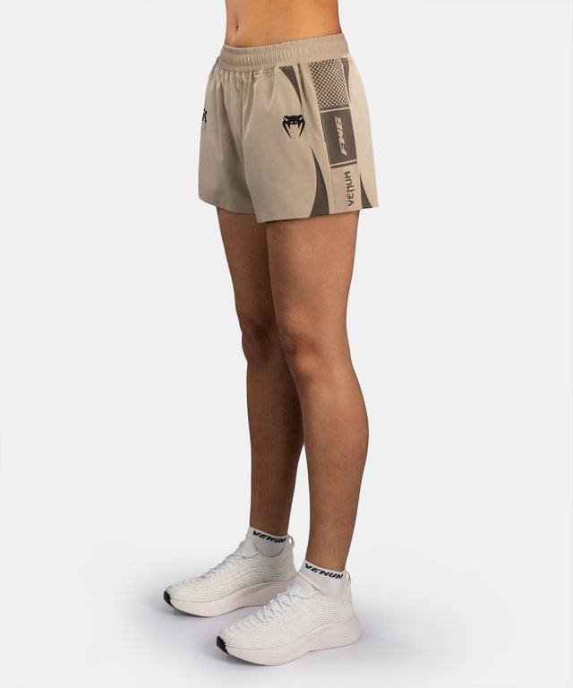 Pantaloncini da allenamento Venum UFC Unity – Donna – Sabbia