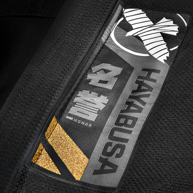 Kimono de BJJ Hayabusa Ascend Criança – Preto